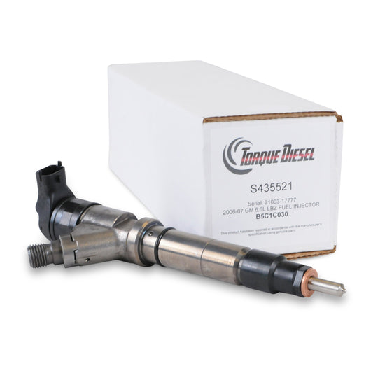 GM 6.6L Duramax LBZ Fuel Injector | S435521 | Remaufactured